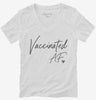 Vaccinated Af Womens Vneck Shirt 666x695.jpg?v=1700389853