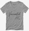 Vaccinated Af Womens Vneck