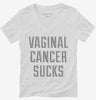 Vaginal Cancer Sucks Womens Vneck Shirt 666x695.jpg?v=1700497648