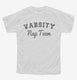 Varsity Nap Team white Youth Tee