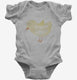 Vegan Chick grey Infant Bodysuit