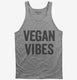 Vegan Vibes grey Tank