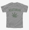 Vegetarian Marijuana Leaf Weed Smoker Kids