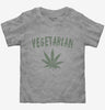 Vegetarian Marijuana Leaf Weed Smoker Toddler