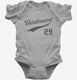 Veintinueve grey Infant Bodysuit