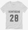 Veintiocho Cumpleanos Womens Vneck Shirt 666x695.jpg?v=1700321837