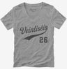 Veintiseis Womens Vneck