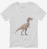 Velociraptor Graphic Womens Vneck Shirt 666x695.jpg?v=1700296020