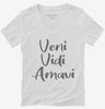 Veni Vidi Amavi Womens Vneck Shirt 666x695.jpg?v=1700389499
