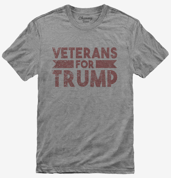 Veterans For Trump T-Shirt