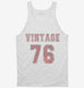 Vintage 76 Jersey white Tank