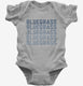 Vintage Bluegrass Festival grey Infant Bodysuit