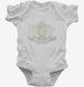 Vintage Bulgaria white Infant Bodysuit