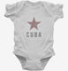 Vintage Cuba white Infant Bodysuit