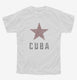 Vintage Cuba white Youth Tee