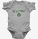 Vintage Ireland Shamrock grey Infant Bodysuit