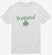 Vintage Ireland Shamrock white Mens