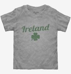 Vintage Ireland Shamrock Toddler Shirt