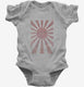 Vintage Japanese Nippon Suns grey Infant Bodysuit