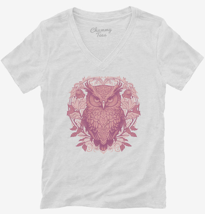 Vintage Owl Graphic T-Shirt