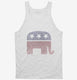 Vintage Republican Elephant Election white Tank