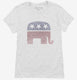 Vintage Republican Elephant Election white Womens
