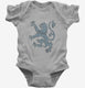 Vintage Scotland Lion Rampant grey Infant Bodysuit