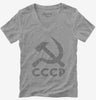 Vintage Soviet Union Womens Vneck