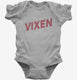 Vixen grey Infant Bodysuit