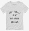 Volleyball Is My Favorite Season Womens Vneck Shirt 666x695.jpg?v=1700379991