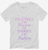 Volleyball Is My Passion And Spandex Is My Fashion Womens Vneck Shirt 94042ad2-e82b-4b9e-8a82-9dd785f4b33c 666x695.jpg?v=1700589197