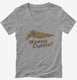 Wanna Cuttle Cuttlefish  Womens V-Neck Tee