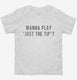 Wanna Play Just The Tip white Toddler Tee