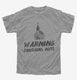 Warning Contains Nuts Funny Church Atheist Belief  Youth Tee