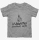 Warning Contains Nuts Funny Church Atheist Belief  Toddler Tee