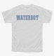 Waterboy white Youth Tee