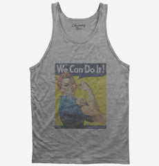 We Can Do It Rosie The Riveter Vintage WW2 Tank Top