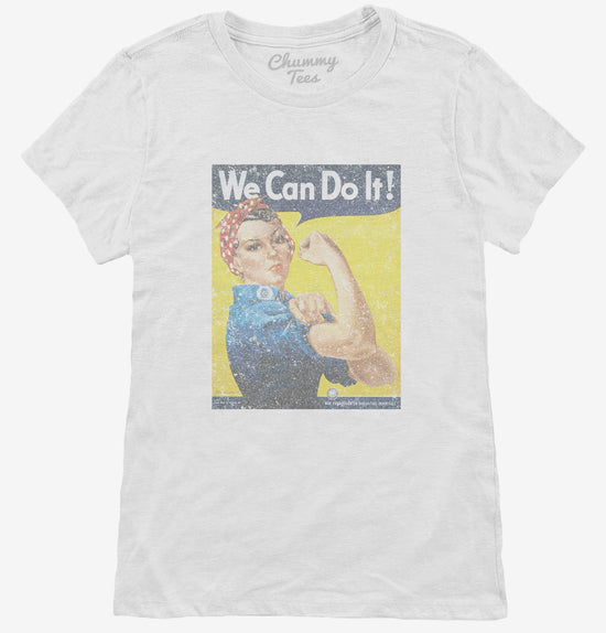 We Can Do It Rosie The Riveter Vintage WW2 T-Shirt