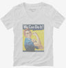 We Can Do It Rosie The Riveter Vintage Ww2 Womens Vneck Shirt 666x695.jpg?v=1700521412