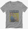 We Can Do It Rosie The Riveter Vintage Ww2 Womens Vneck