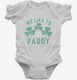 We Like To Paddy white Infant Bodysuit