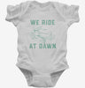 We Ride At Dawn Funny Lawnmower Infant Bodysuit 666x695.jpg?v=1700325780