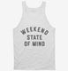 Weekend State Of Mind white Tank