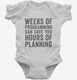 Weeks Of Programming Save Hours Of Planning white Infant Bodysuit