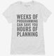 Weeks Of Programming Save Hours Of Planning white Womens
