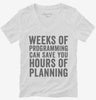 Weeks Of Programming Save Hours Of Planning Womens Vneck Shirt 666x695.jpg?v=1700407724