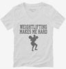 Weightlifting Makes Me Hard Womens Vneck Shirt 666x695.jpg?v=1700409369