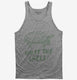 What The Shell Funny Turtle grey Tank