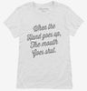 When The Hand Goes Up The Mouth Goes Shut Funny Teacher Womens Shirt 666x695.jpg?v=1700407949