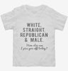White Straight Republican Male Piss You Off Toddler Shirt 2a9f3a4e-9003-402d-b4e5-95e67d125cc2 666x695.jpg?v=1700587998